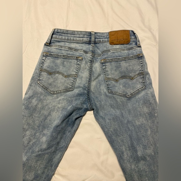American Eagle | Skinny Distress Washed Jean Pants - W 26 - Picture 5 of 10
